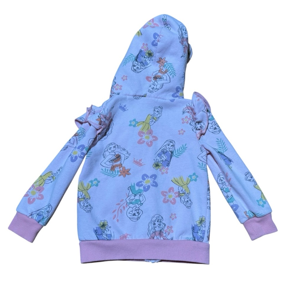 Disney Princess Pink Hoodie Girls 3T - Picture 4 of 6
